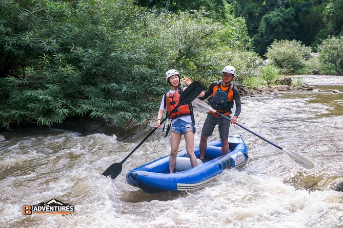 10KM Inflatable Kayaking and 3HR Trekking Adventure - The end of the day: towels, showers, and heading home clean
