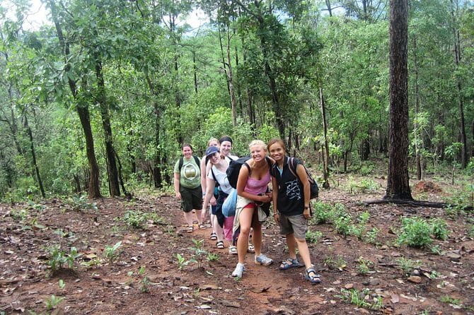 2-3 hrs. ATV Mae Wang Adventure, Feeding, Rafting &Waterfall Tour - Bamboo rafting on the Mae Wang River: how the longer package adds a second kind of fun