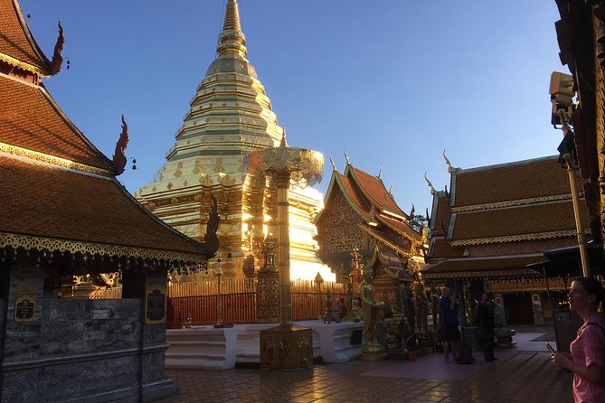 4 highlights: Sticky Waterfall/Elephants/local market /Wat Banden - Getting to the sites without the stress: hotel pickup and small-group pace