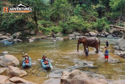 8KM White Water Rafting and 3HRS Jungle Trekking Adventure - Safety First Without Being Stiff: Orientation and Certified Helmets
