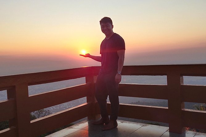 A must: Serene Sunrise, temple at dawn to beat the crowd & Alms to monks - Wat Umong: a quieter break on the way to Doi Suthep