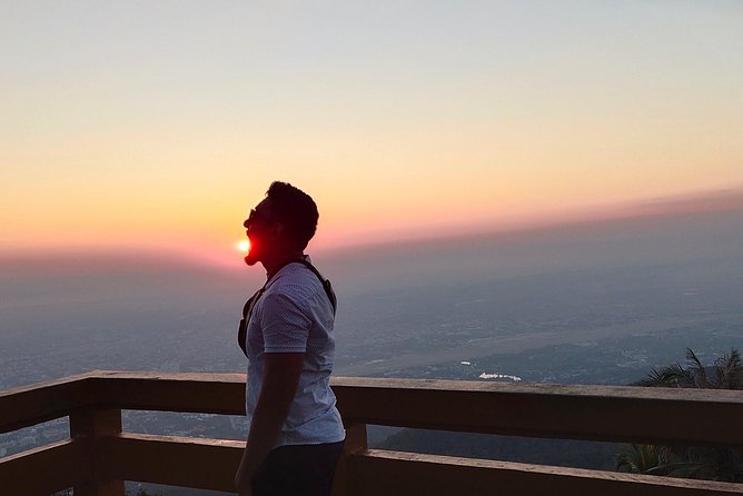 A must: Serene Sunrise, temple at dawn to beat the crowd & Alms to monks - Wat Phra That Doi Suthep at sunrise: the main event