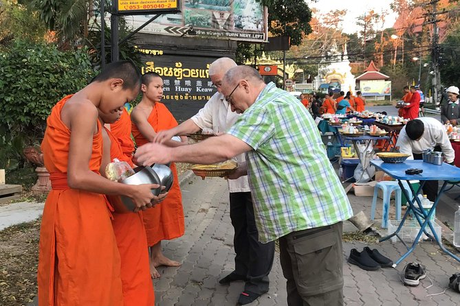 Alms and Wat Phra That Doi Suthep Private Chiang Mai Tour - Wat Phra That Doi Suthep: the mountaintop payoff, without turning the day into a hike