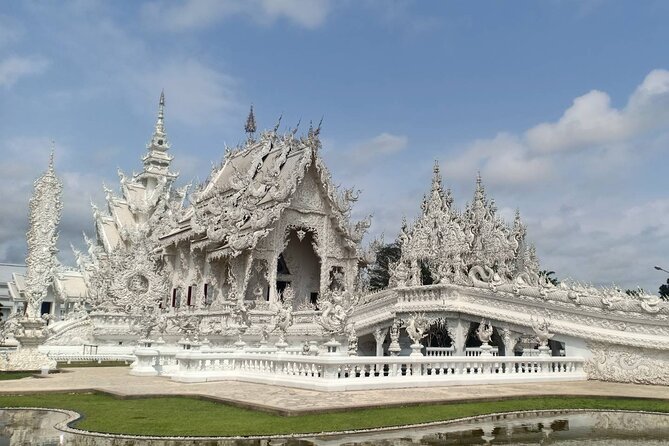 Best Places in Chiang Rai White, Blue, Big Buddha, Tea Plantation - Wat Rong Suea Ten (Blue Temple): calm color, intense design