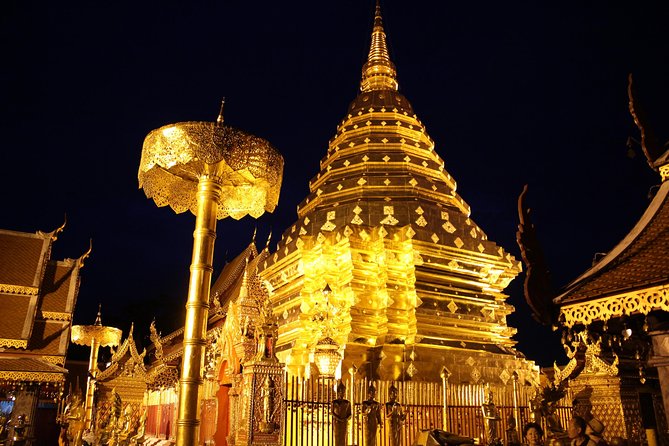Best seller!! Amazing Night tour, Doi Suthep + Wat umong - Top Must visit! - Why these temples feel so different at night