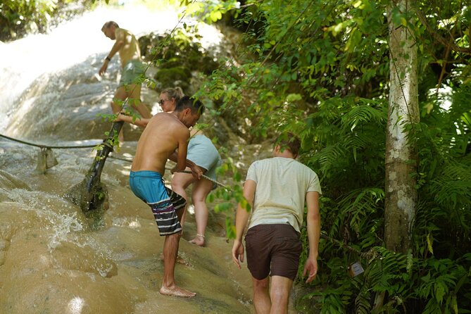 Bua Tong Waterfall Adventure& Huge Cave included Thai Buffet Tour - Nam Phu Chet Si: The Seven-Colors Fountain Quick Stop