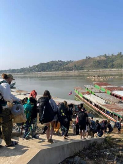 Chiang Mai : 3-Days Slow Boat Trip to Luang Prabang, Loas - Day one: Chiang Rai’s White Temple stop and Laos visa on arrival