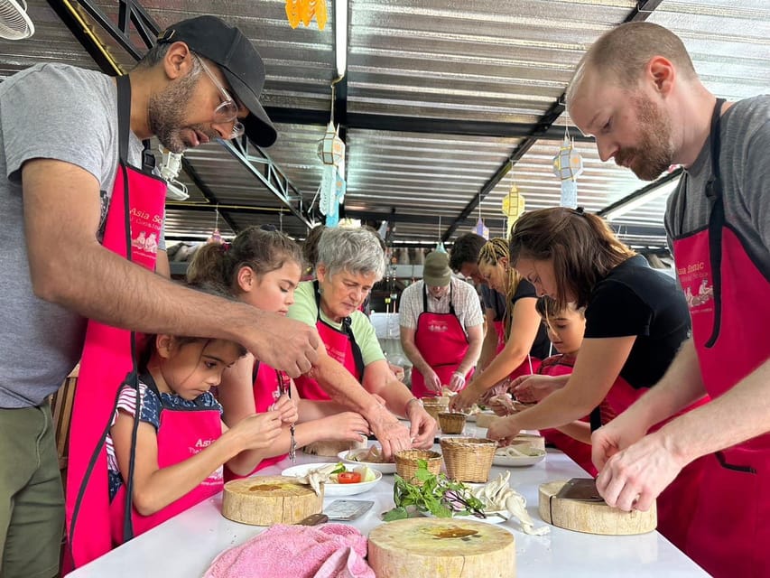 Chiang Mai: Asia Scenic Thai Cooking School - Eating your handmade meals in a calm Thai setting