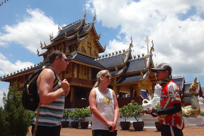 Chiang Mai Biking & River Kayak : Gentle Thrills in a Lush Valley - From 8:30 hotel pickup to Wat Ban Den: start calm, not chaotic