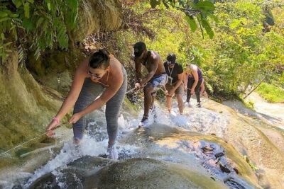 Chiang Mai Chapulin Elephant Care and Sticky Waterfall - Welcome moments: photos, a drink, and learning from an English-speaking guide