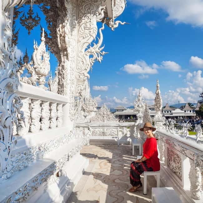 Chiang Mai: Chiang Rai Famous Temples & Hot Springs Day Trip - Pickup and small-group van: convenient, but be ready