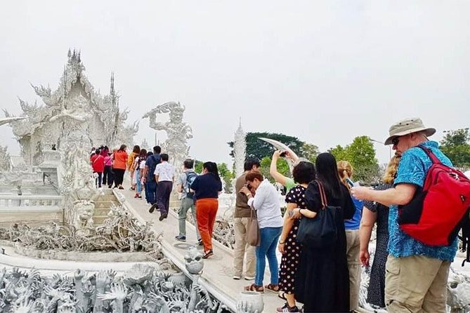 Chiang Mai-Chiang Rai: White Temple-Blue Temple-Lalita Cafe - Baan Dam Museum (Black House): Surreal northern Thai design