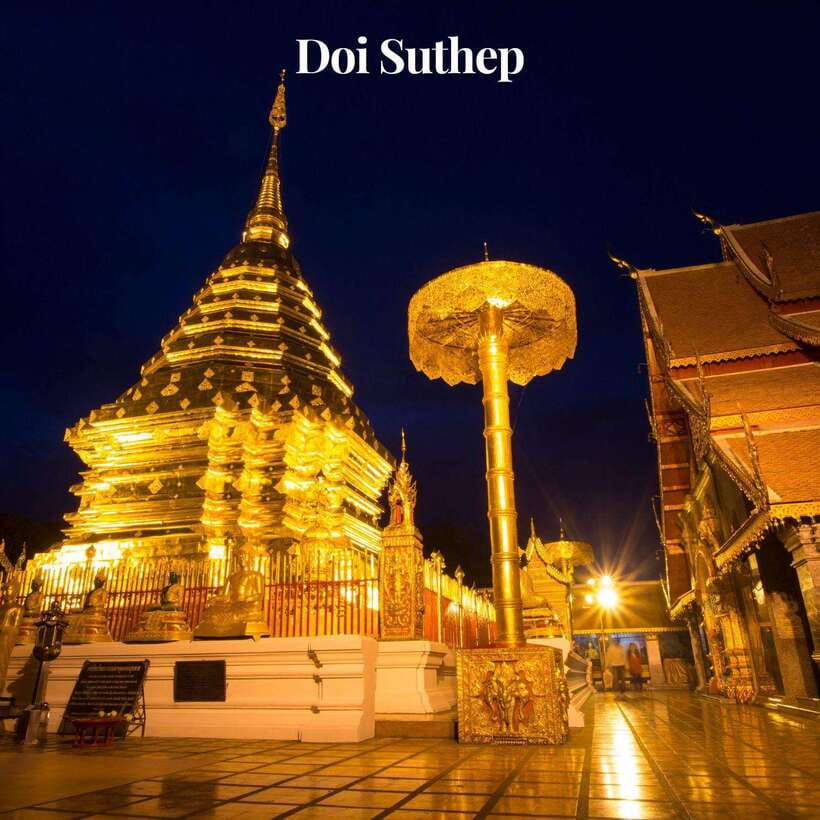 Chiang Mai: Doi Suthep & Wat Umong OR Wat Pha Lat Night Tour - The night-temple rhythm: timing, van rides, and a 4-hour plan