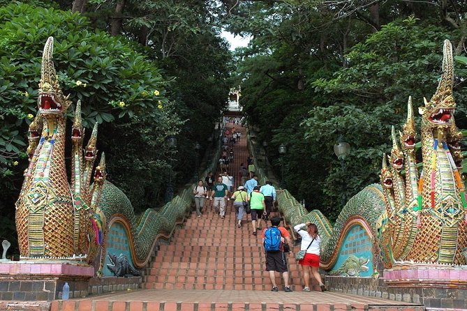 Chiang Mai: Guided City & Temple Discovery with Hotel Pickup - Wat Phra That Doi Suthep: The Signature Temple on Its Mountain
