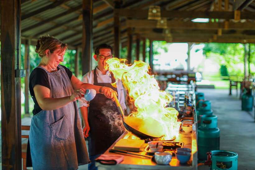 Chiang Mai: HALF-DAY COOKING COURSE at a Thai Cooking Farm - Instructor style: Oily, Timi, Katie, Gobby, Koppi, and the team vibe