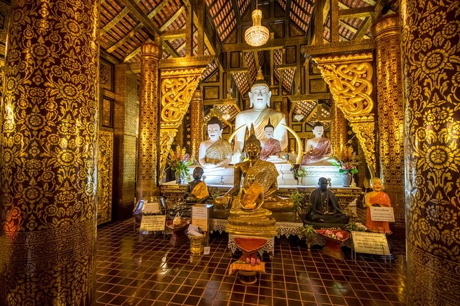 Chiang Mai Night Bike Tour - Wat Lok Molee: crossing the moat and hearing monks