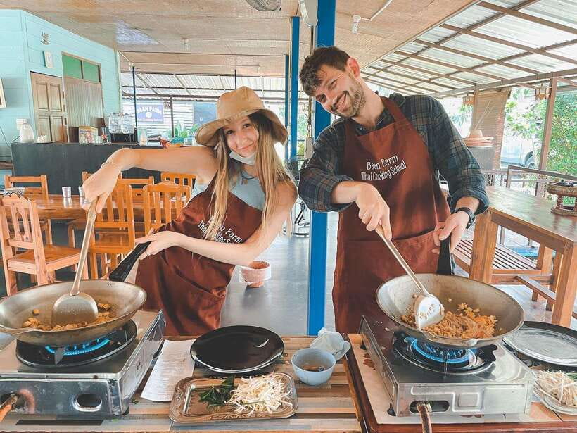 Chiang Mai Organic Thai Cooking Experience - Choosing Your 5 Dishes From Som Tam to Mango Sticky Rice