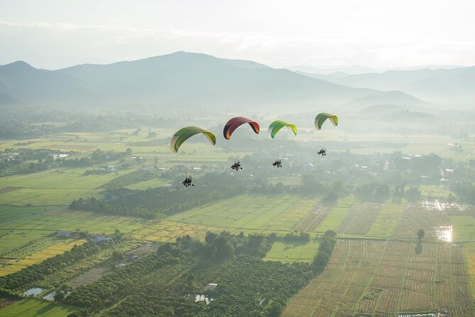 Chiang Mai Paramotor Flying Experience - What a paramotor flight is really like over Chiang Mai