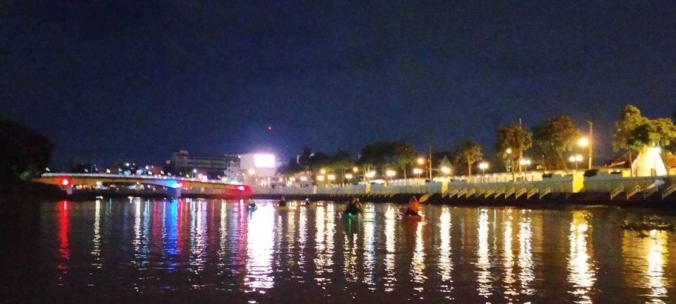 Chiang Mai: Ping River Night Kayaking into City Center - Under Nawarat Bridge and Into the Glow of City Night