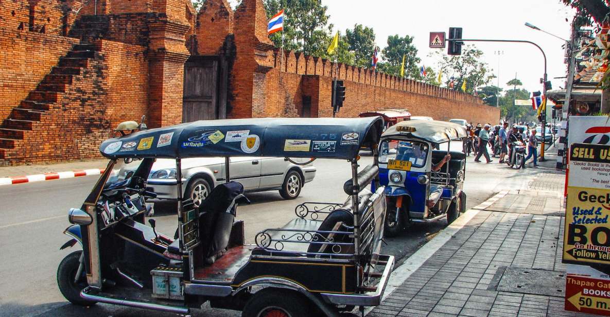 Chiang Mai: Private Tuk Tuk Tour of City Temples With Pickup - Pickup and timing: what 4 hours really means