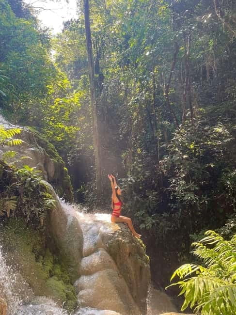 Chiang Mai Sticky Waterfall Adventure-Climb Like Spider-Man! - Chiang Mai to Bua Thong: How the 5-hour day is paced