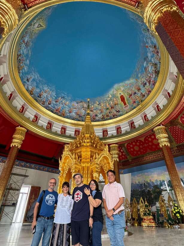 Chiang Mai: Sticky Waterfall scenic loop unseen lake &temple - Wat Phratat Doi Saket: Temple Views, Big Buddha, and Optional Skywalk