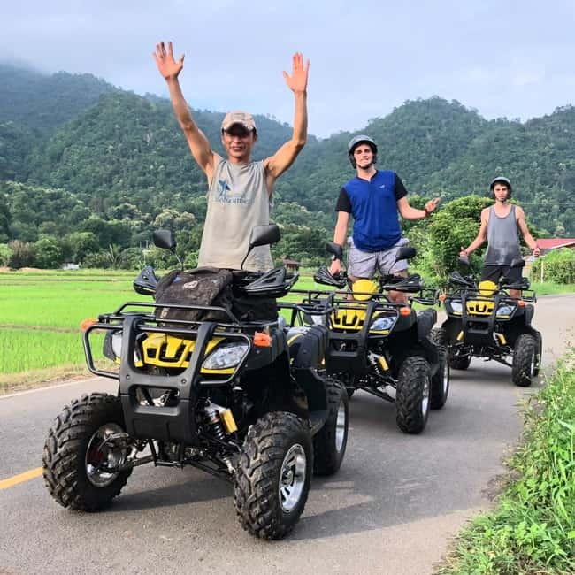 Chiang Mai Water Rafting Adventure with Optional ATV Ride - ATV at Tarzan World Adventure: the optional hour of off-road fun