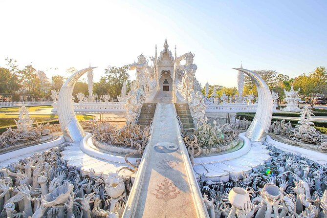 Chiang Rai Full Day Tour with Boat Trip and Longneck Village - Wat Rong Khun (White Temple): The Dress Code Moment You Shouldn’t Skip