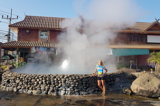 Chiang Rai Tour: Hot Spring,White Temple, Golden Triangle, Yao - Sop Ruak: the triangle “confluence moment” (plus optional boat time)