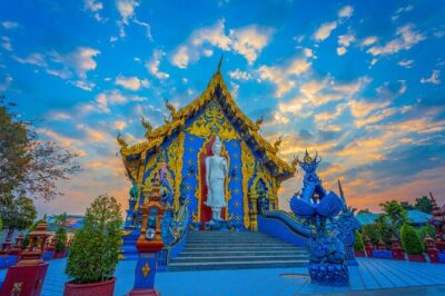 Chiangmai to White Temple, Blue Temple & Black museum - Mae Khachan (Mae Kajan) Hot Spring: the relaxing reset before the temples