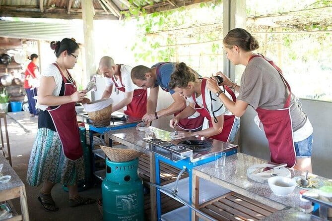 Cook Local Northern Thai Food in Traditional House - Organic Farm Harvest and Egg-Collecting at the Chicken Coop