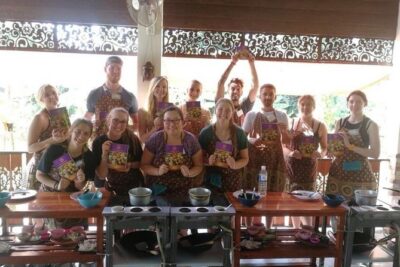 Cooking Morning Class Chiang Mai Visit Organic Garden and Market - The local market stop: fruit, herbs, and pantry basics with a guide
