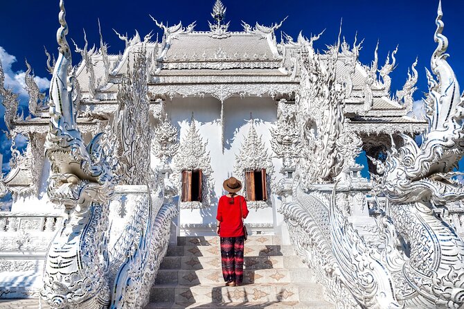 Customized Full Day Tour to Chiang Rai from Chiang Mai - Wat Rong Khun (White Temple): modern art in temple clothing