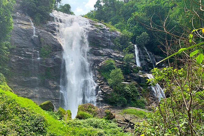Doi Inthanon Private Trek & Lunch Tour from Chiang Mai - Wachirathan Falls: 250 Meters of Mist and an Easy Walk to the Base