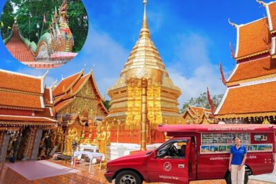 Doi Suthep Temple Tour by Local Red Car 3 Hour Adventure - The local red songthaew ride is the whole vibe