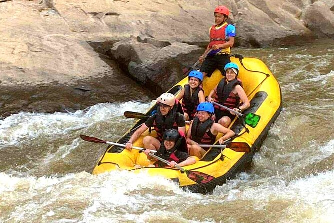 Ethical Elephant Visit and White Water Rafting in Chiang Mai - Rafting on the Mae Taeng River: Beginner-Friendly, Still Physical