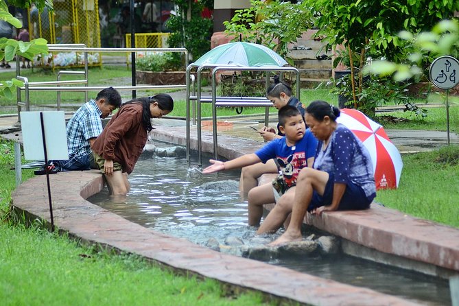 Extream Zipline @ Kingkong Smile and Dip in Hot Spring - Sankampaeng Hot Springs: Private Tub Soak + Mineral Egg Moment