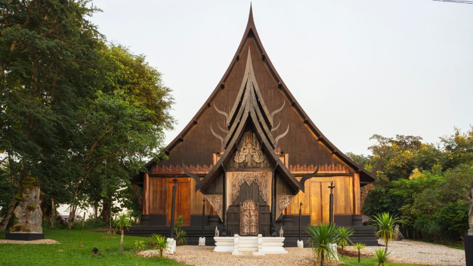 From Chiang Mai: White Temple, Blue Temple & Black House - Black House (Baan Dam Museum): Creative Chaos in a Stunning Setting