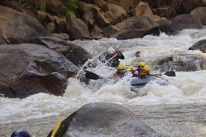 Full Day (10km) Whitewater Rafting Adventure (Jun-Feb) - What the day looks like on the clock (and where the energy goes)
