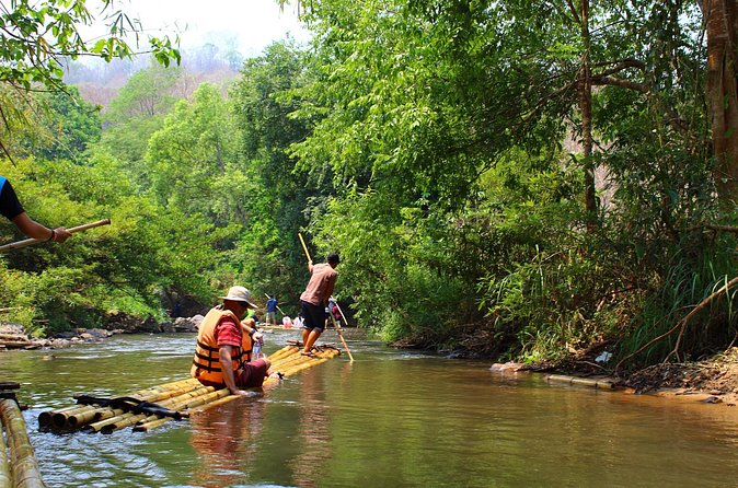 Full Day Chauffeur Driven Tuk Tuk Adventure in Chiang Mai including rafting - The forest waterfall hike: short enough for most, still real