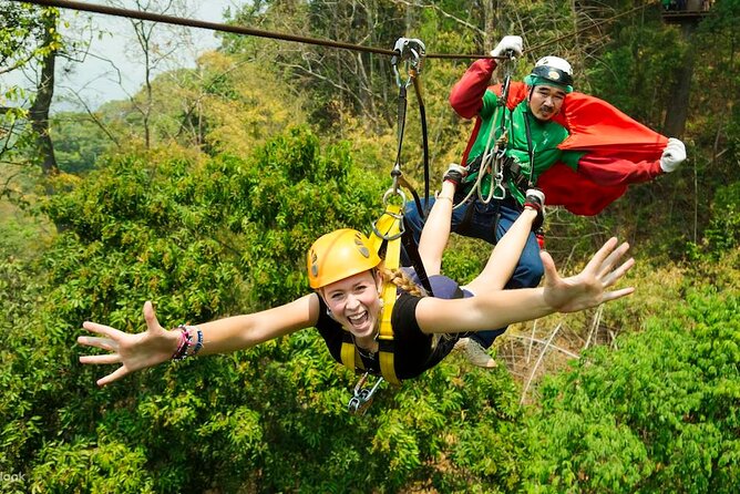 Full Day Chiang Mai Zipline Adventure, Rafting, ATV-ing, and Sticky Waterfall - Lunch buffet, fruit, and drinks: keep the day fueled