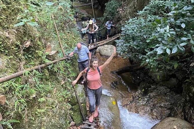Full Day Doi Saket Hiking Tour - Lunch by the stream, then the wooden-ladder waterfall