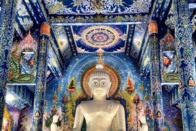 Full Day Tour in Chiang Rai White Temple and Golden Triangle - Wat Rong Khun (White Temple): The Art You Can Feel in Your Feet