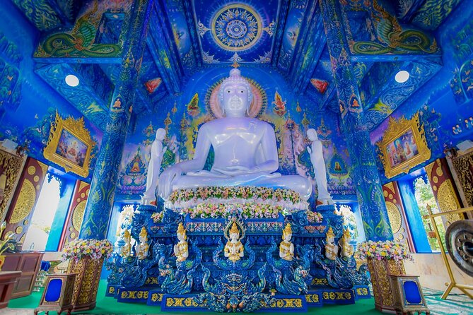 Golden Triangle, White, Black, Blue Temple Full Day Tour From Chiang Mai - Baan Dam Black House Museum: quirky architecture, mixed tastes