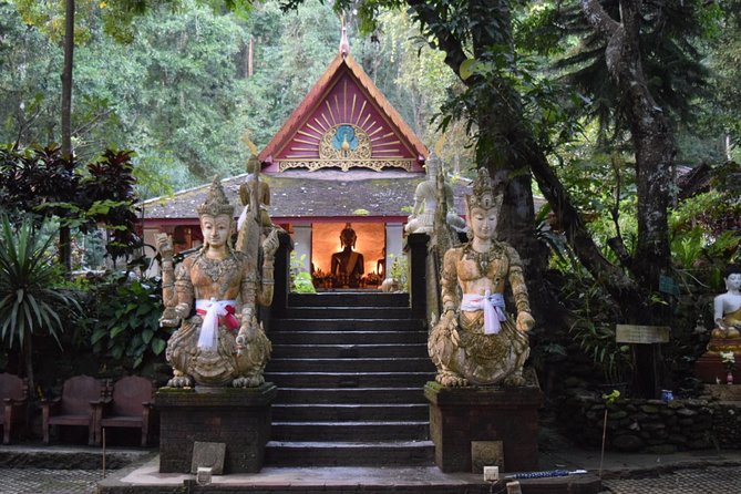 Half Day Doi Suthep Temple and Palad Temple (Private tour) - Wat Pha Lat in the forest: waterfalls, viewpoints, and cave-photo spots