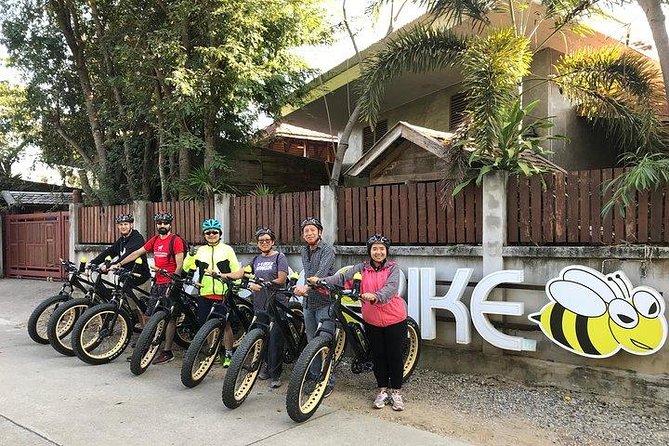 Half-day E-bike Nam Phrae (hilly, fully paved roads, GUIDED) - Morning versus afternoon: lunch comfort vs cooler riding