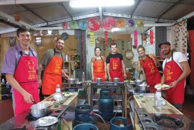 Half-Day Thai Cooking Class and Market Tour From Chiang Mai - Inside the open-air kitchen: how the class actually feels
