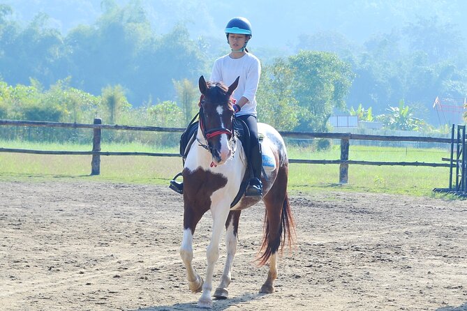 Horse Lesson+Riding+Wat Tonkwen wooden temple.Chiangmai - Lunch Included: Why It Makes a 4-Hour Tour Feel Effortless