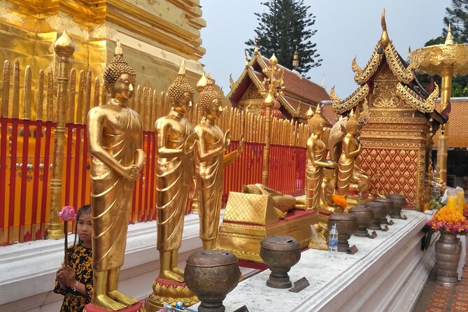 No.1 Chiang Mai: 3-Hour Monk Trail Hike to Wat Doi Suthep & Palad - Lunch at altitude, plus water and hydration support