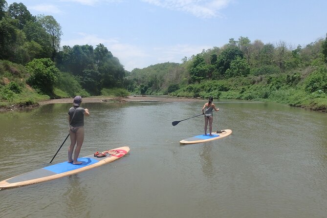 No.1 Chiang Mai: Stand Up Paddle Board through Mae Taeng Forest - SUP on the Mae Ping River: easy currents and beginner-friendly technique